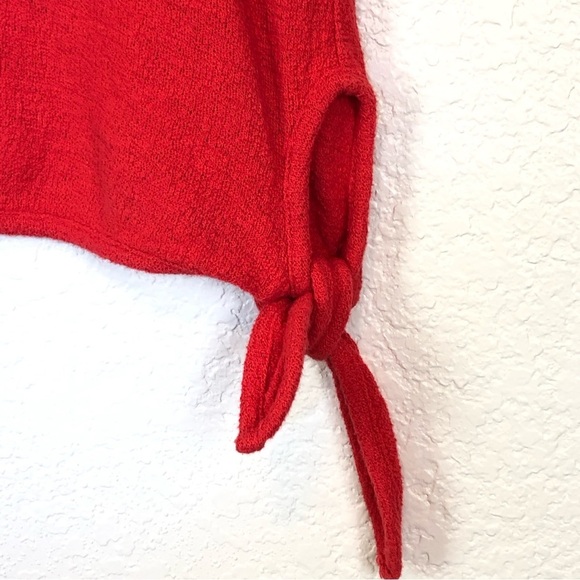 Madewell Texture & Thread Side-Tie Short Sleeve Top XS - Picture 6 of 9